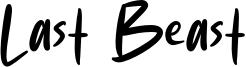 Last Beast Font