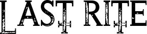 Last Rite Font