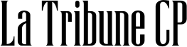 La Tribune CP Font