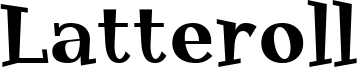 Latteroll Font