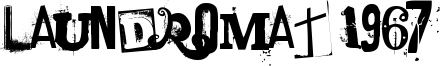 Laundromat 1967 Font