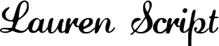 Lauren Script Font