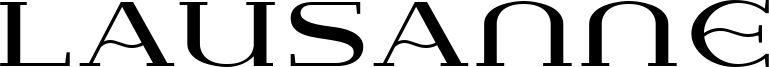 Lausanne Font