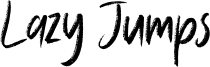Lazy Jumps Font