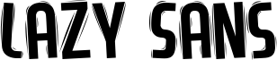 Lazy Sans Font