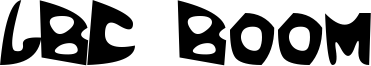 LBC Boom Font