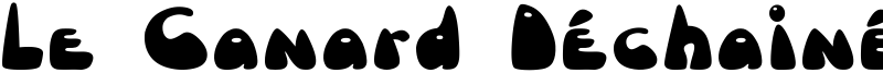 Le Canard Déchainé Font