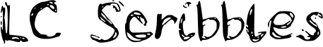 LC Scribbles Font