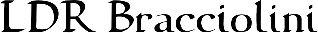 LDR Bracciolini Font
