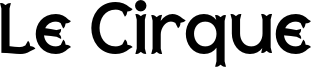 Le Cirque Font