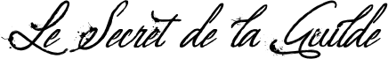 Le Secret de la Guilde Font