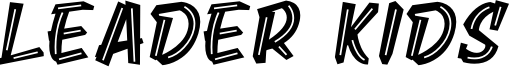 Leader Kids Font