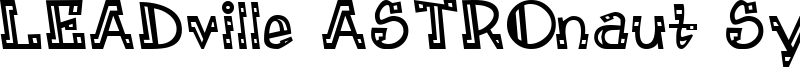 LEADvilleASTROnautInline.ttf