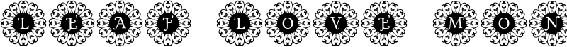 Leaf Love Mono Font