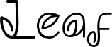 Leaf Font