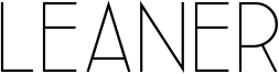 Leaner Font