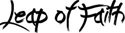Leap of Faith Font