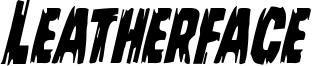 leatherfacecondital.ttf