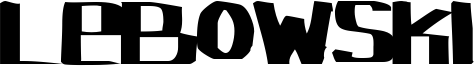 lebowski.ttf