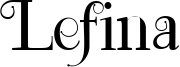 Lefina Font