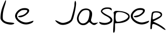 Le Jasper Font