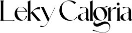 Leky Calgria Font