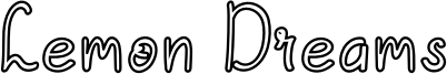 Lemon Dreams Font