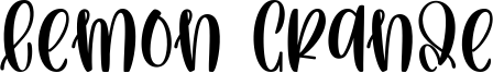 Lemon Grande Font