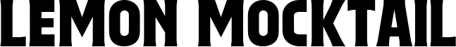 Lemon Mocktail Font