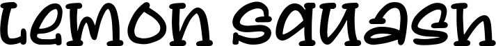 Lemon Squash Font