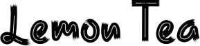 Lemon Tea Font