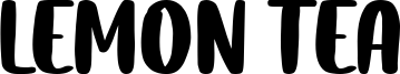 Lemon Tea Font