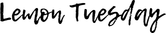 Lemon Tuesday Font
