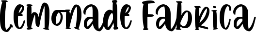 Lemonade Fabrica Font