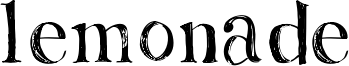 Lemonade Font