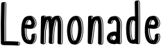 Lemonade.otf