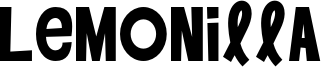 Lemonilla Font