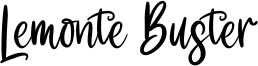 Lemonte Buster Font
