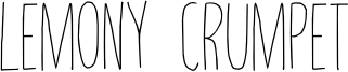 LemonyCrumpetDEMO-Regular.otf