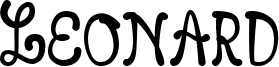 Leonard Font