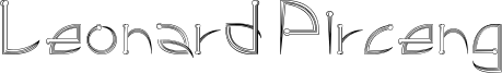 Leonard Pirceng Font