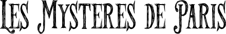 Les Mysteres de Paris Font