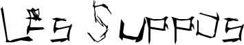 Les Suppos Font