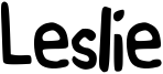 Leslie Font