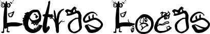 Letras Locas Font