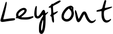 LeyFont Font