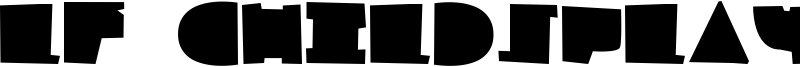 LF Childsplay Font