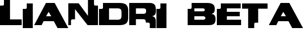 Liandri Beta Font