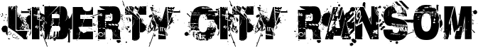 Liberty City Ransom Font