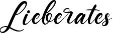 Lieberates Font